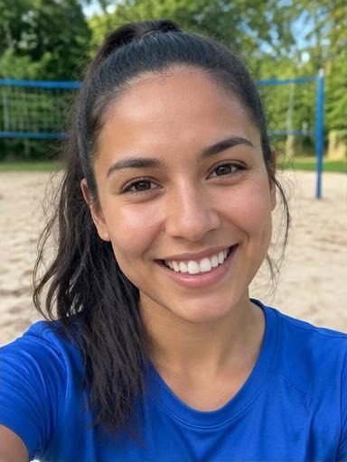 Selfie von Nora – Beispielporträt
