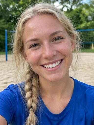 Selfie von Marie – Beispielporträt