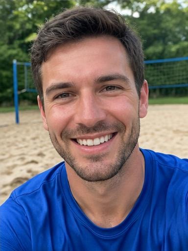 Selfie von Nico – Beispielporträt