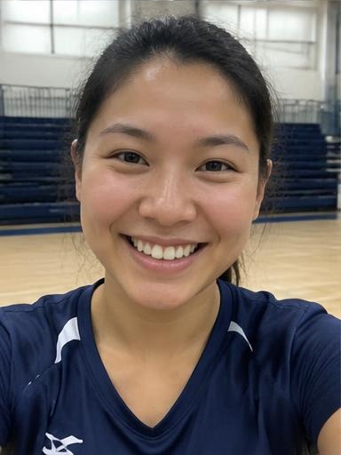 Selfie von Mia – Beispielporträt