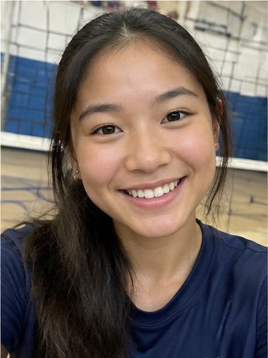 Selfie von Kim – Beispielporträt